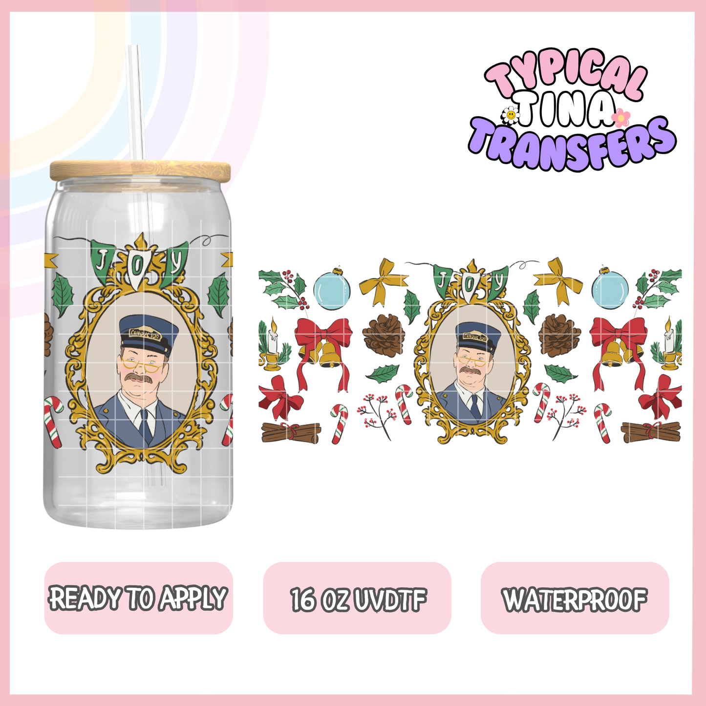 UVDTF #9265 | 16oz UVDTF Wrap | POD
