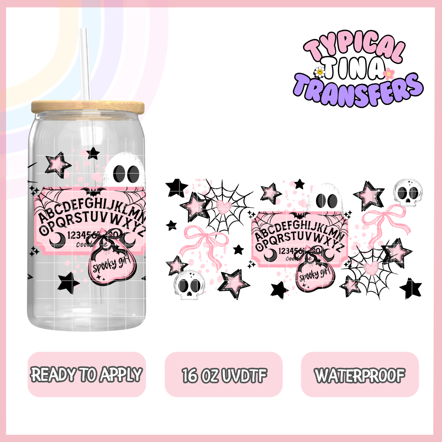 UVDTF #9281 | 16oz UVDTF Wrap | POD