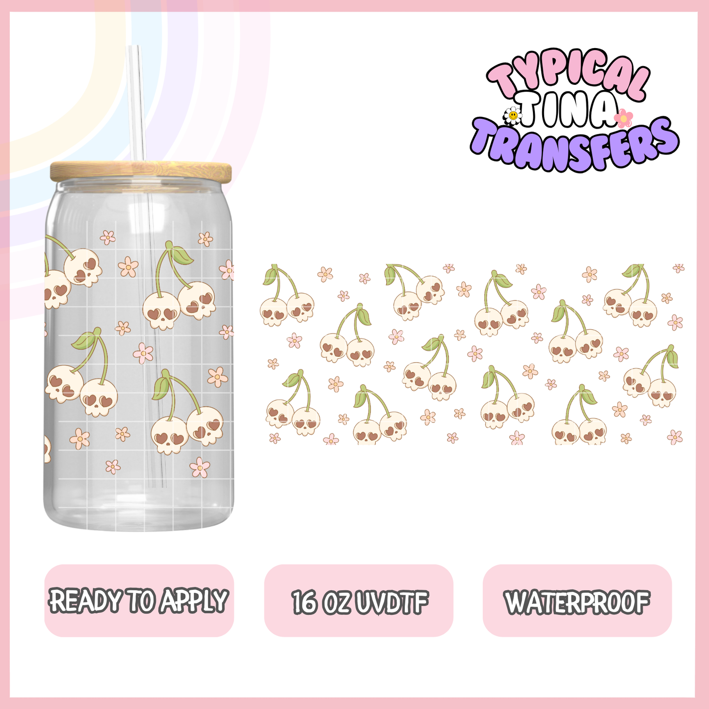 UVDTF #9293 | 16oz UVDTF Wrap | RTS