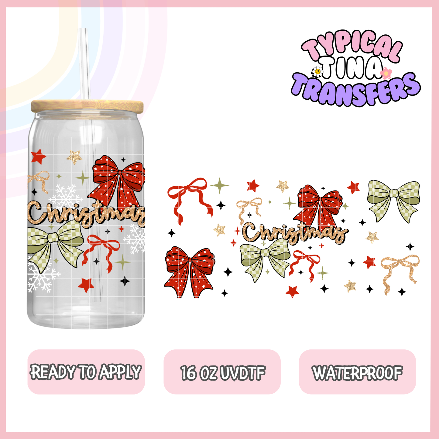 UVDTF #9297 | 16oz UVDTF Wrap | POD