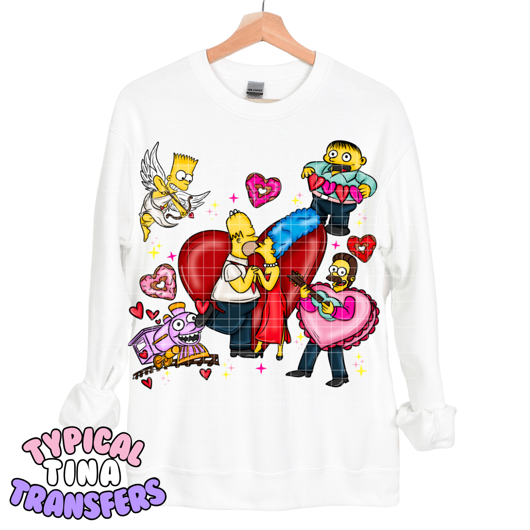 Popular Cartoon family Love | DTF Transfers | POD