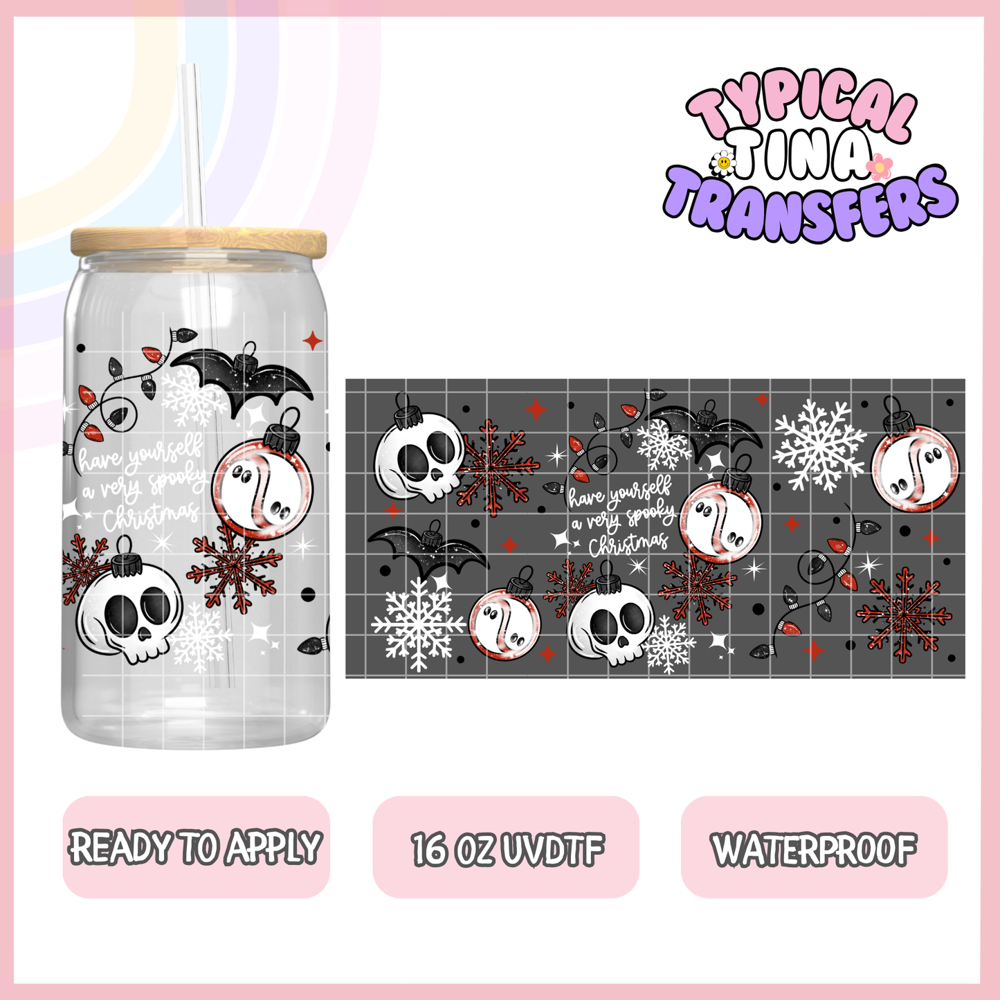 UVDTF #9304 | 16oz UVDTF Wrap | POD