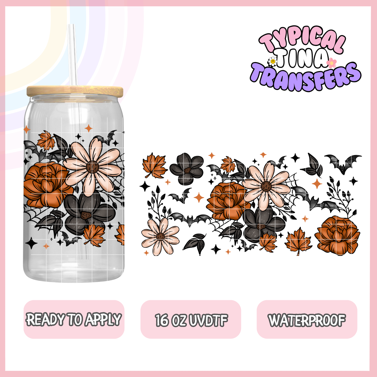 UVDTF #9308 | 16oz UVDTF Wrap | POD