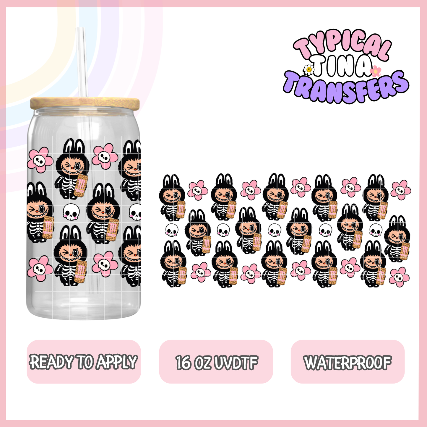 UVDTF #9349 | 16oz UVDTF Wrap | POD