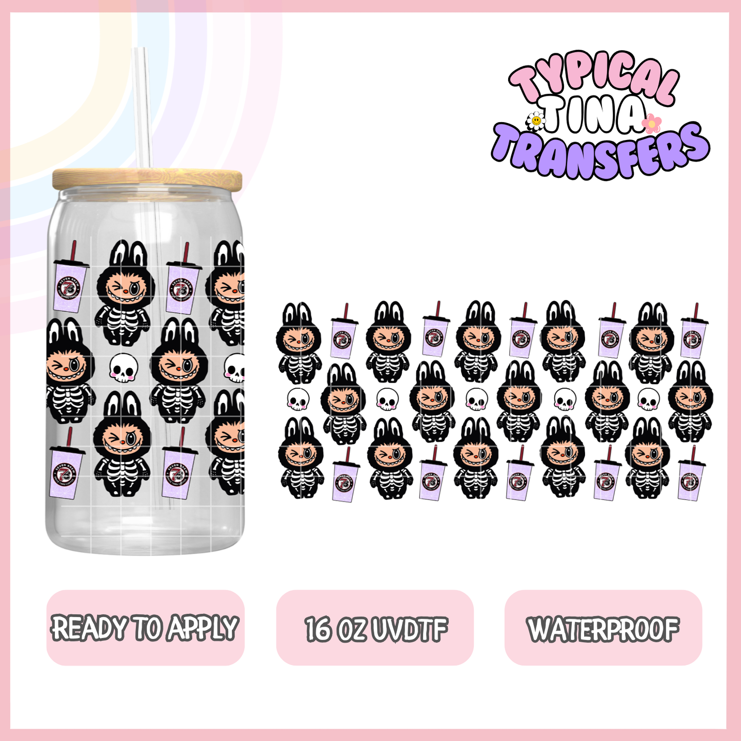 UVDTF #9350 | 16oz UVDTF Wrap | POD