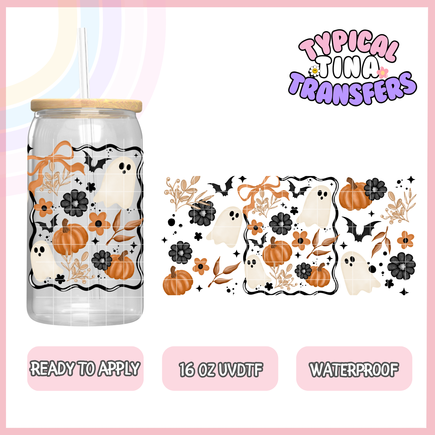 UVDTF #9363 | 16oz UVDTF Wrap | POD