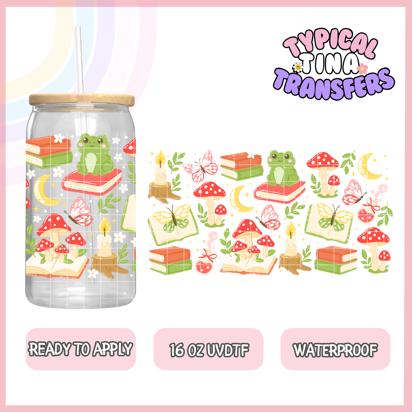 UVDTF #9437 | 16oz UVDTF Wrap | POD