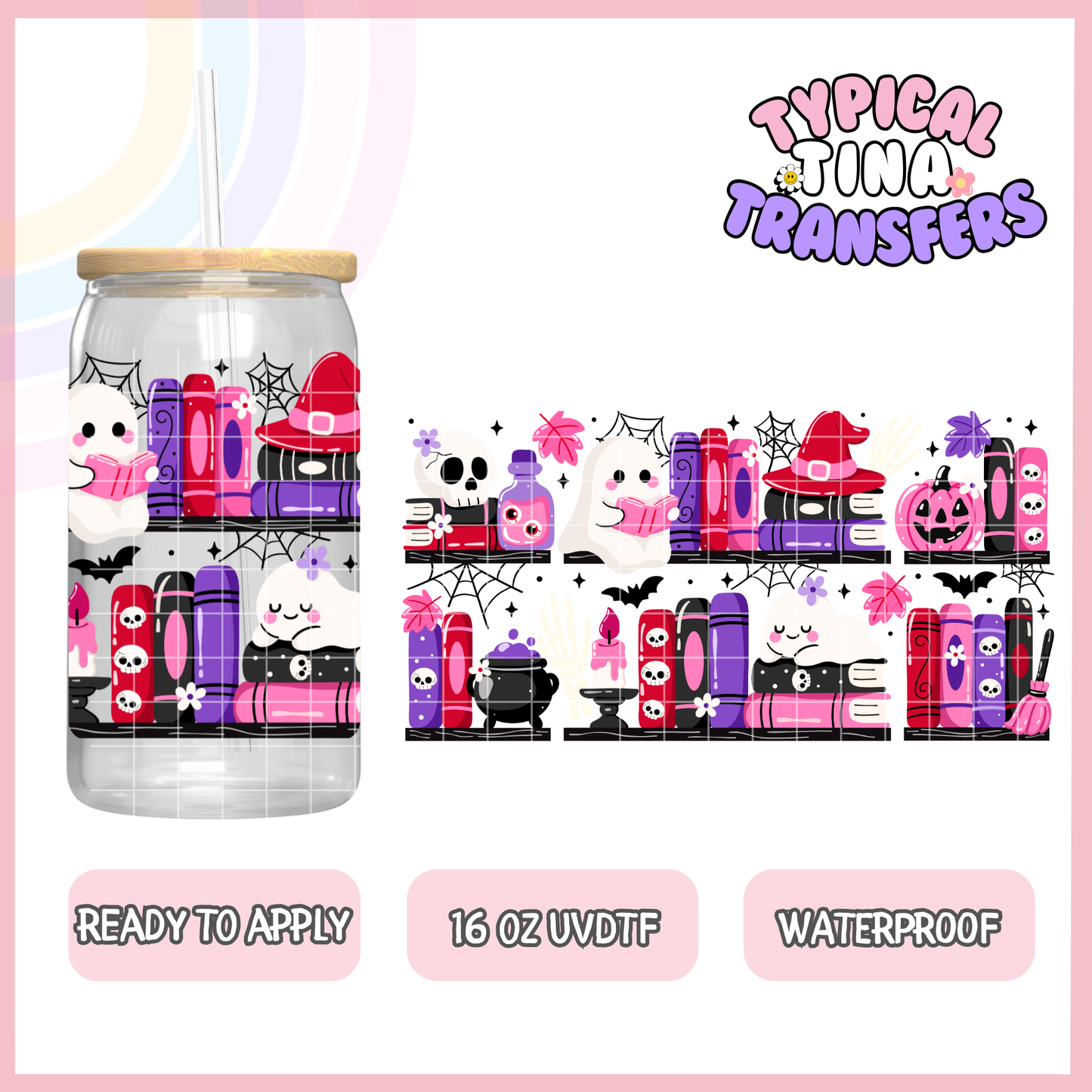 UVDTF #9451 | 16oz UVDTF Wrap | POD