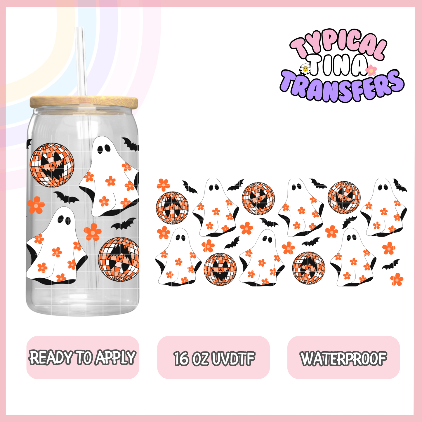 UVDTF #9472 | 16oz UVDTF Wrap | POD