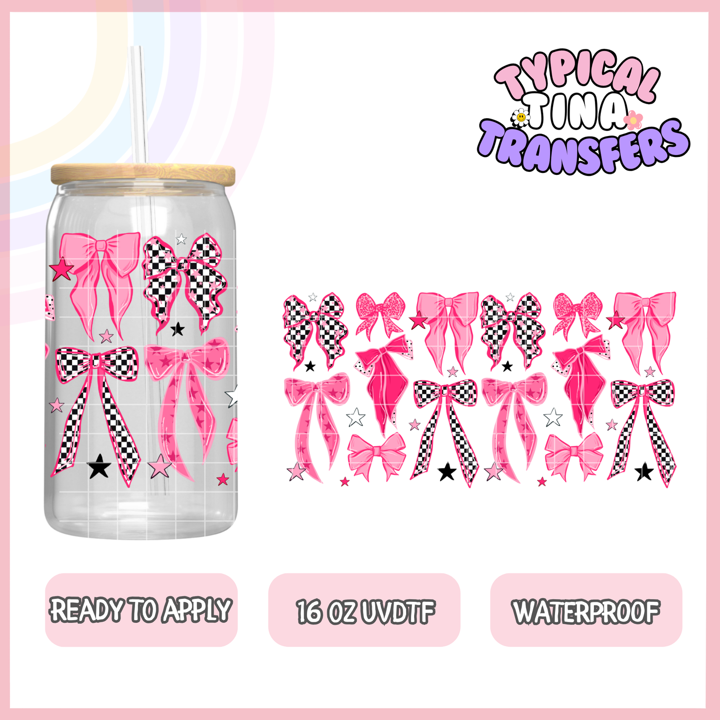 UVDTF #9480 | 16oz UVDTF Wrap | RTS