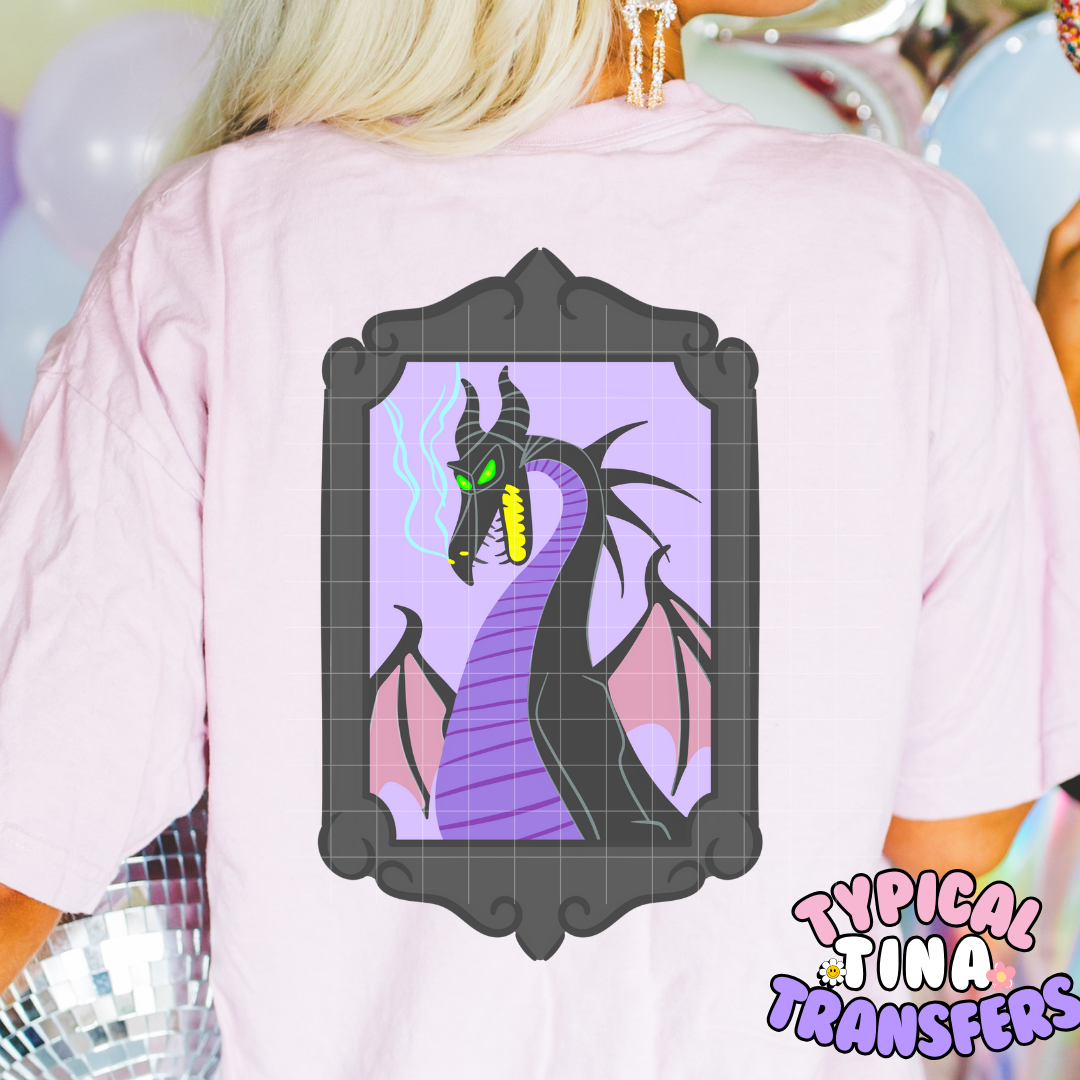 Dragon Frames | DTF Screen Print | POD - choose design