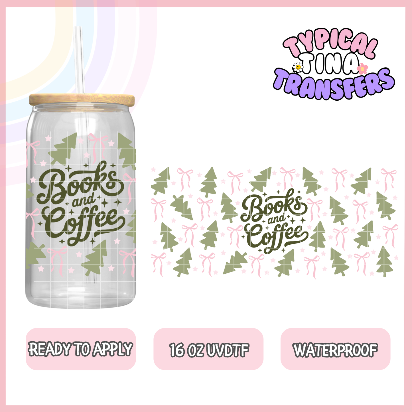 UVDTF #9513 | 16oz UVDTF Wrap | POD