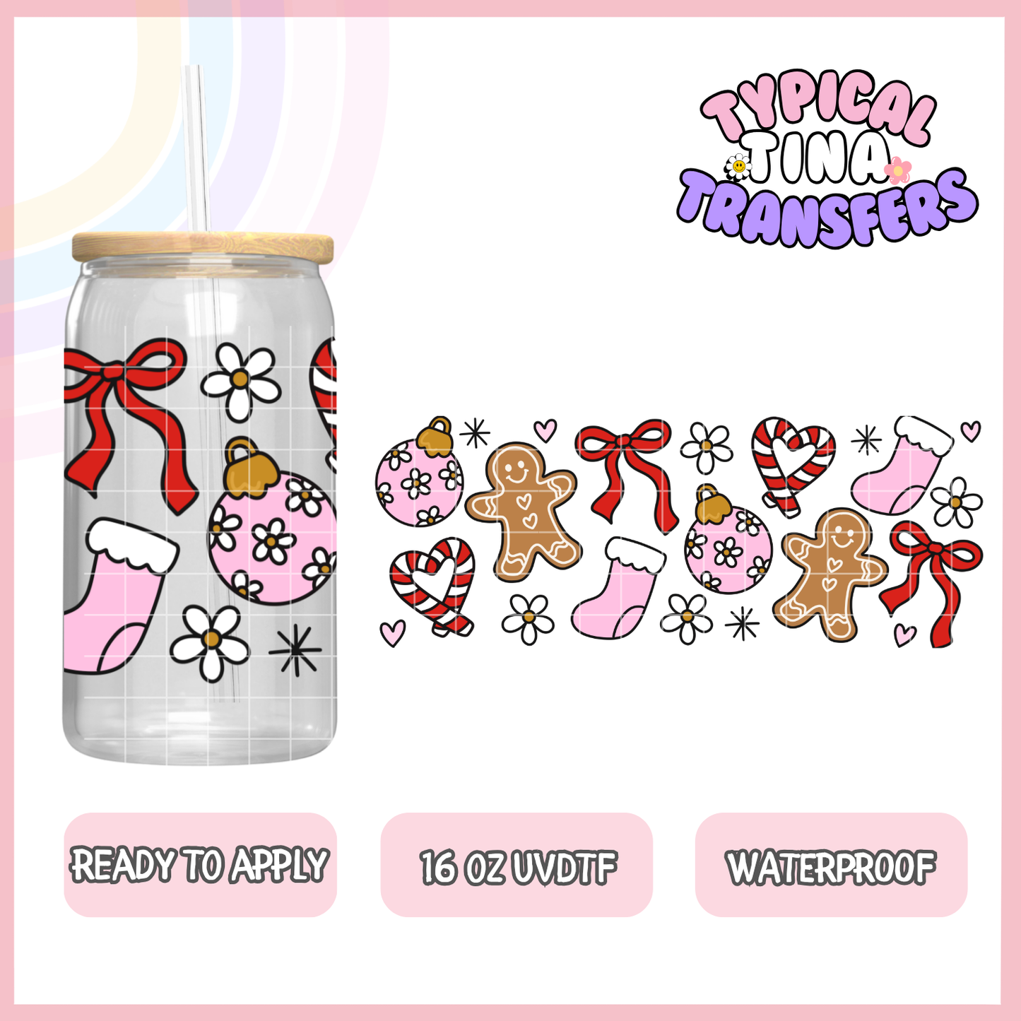 UVDTF #9607 | 16oz UVDTF Wrap | POD