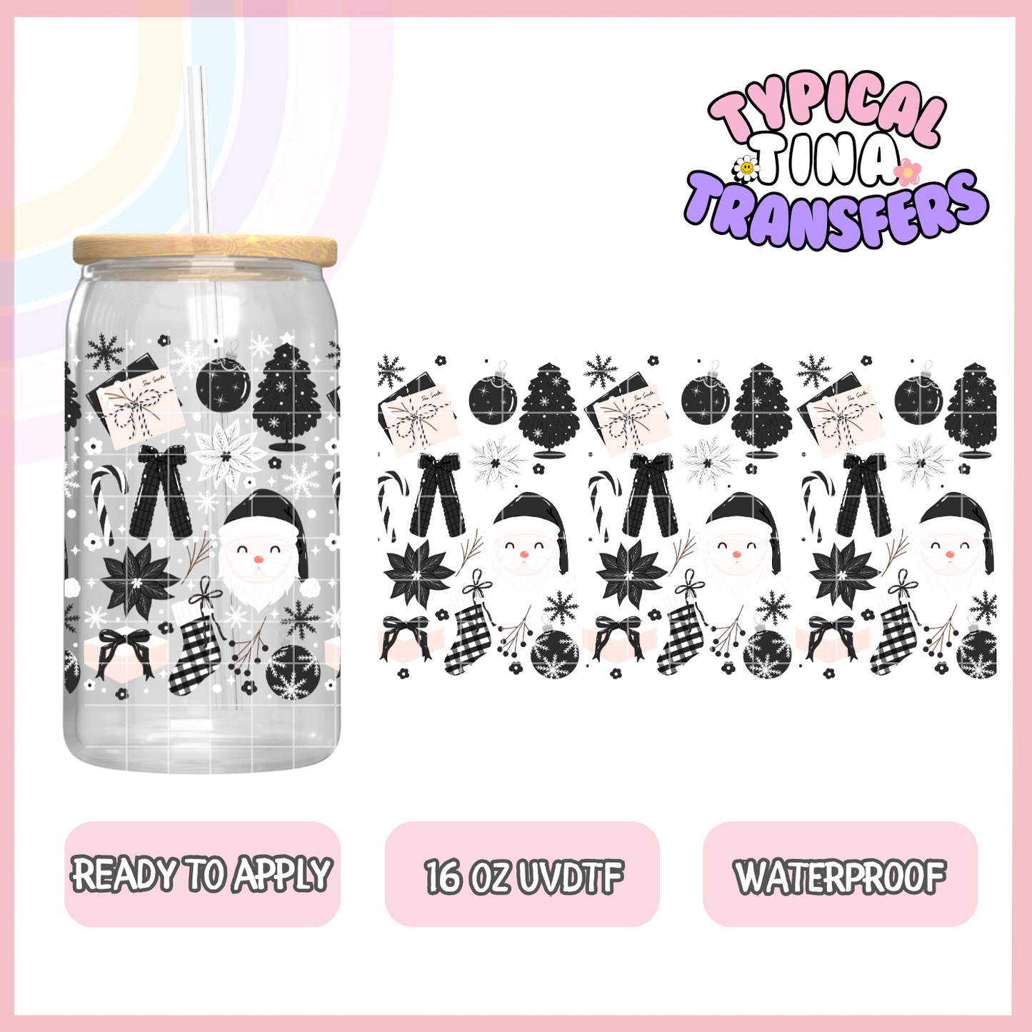 UVDTF #9611 | 16oz UVDTF Wrap | POD