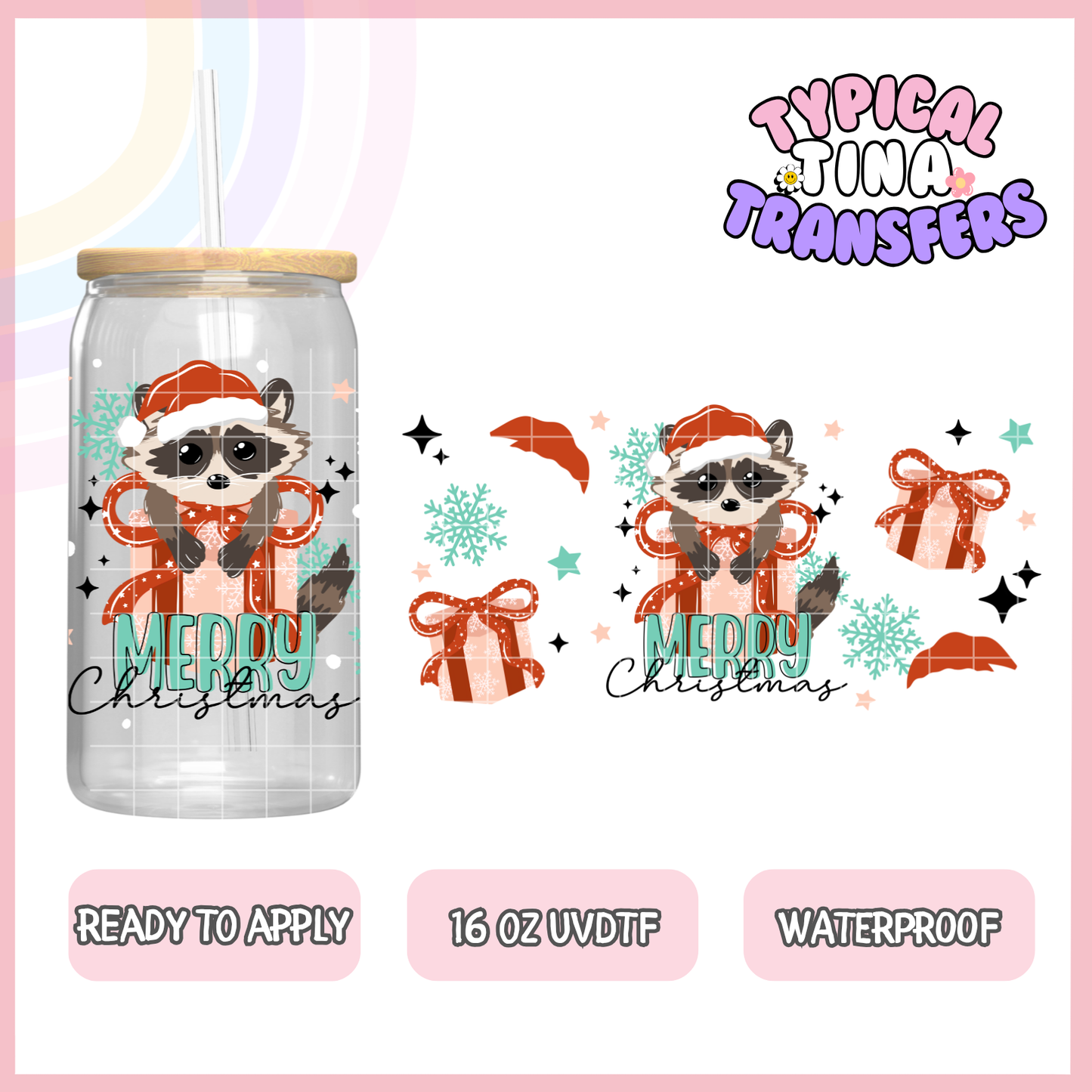 UVDTF #9716 | 16oz UVDTF Wrap | POD