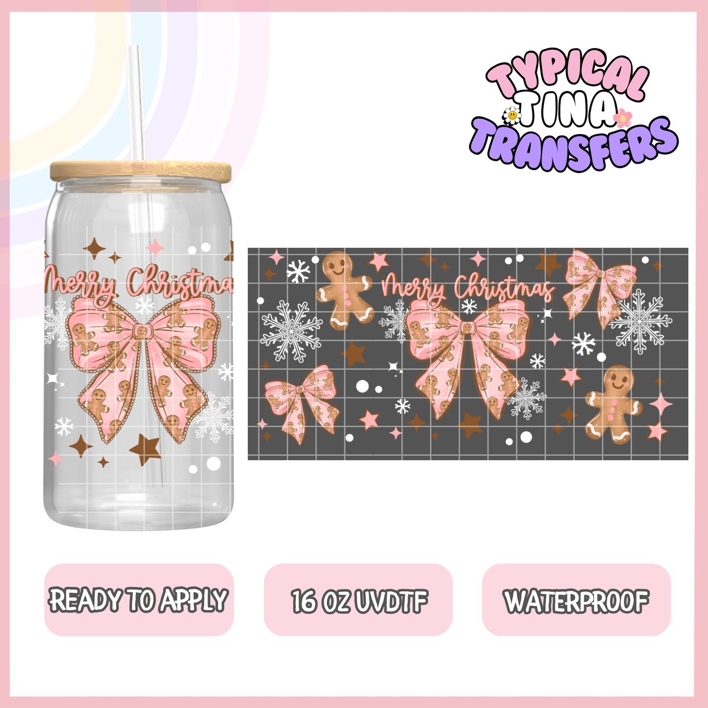UVDTF #9729 | 16oz UVDTF Wrap | POD