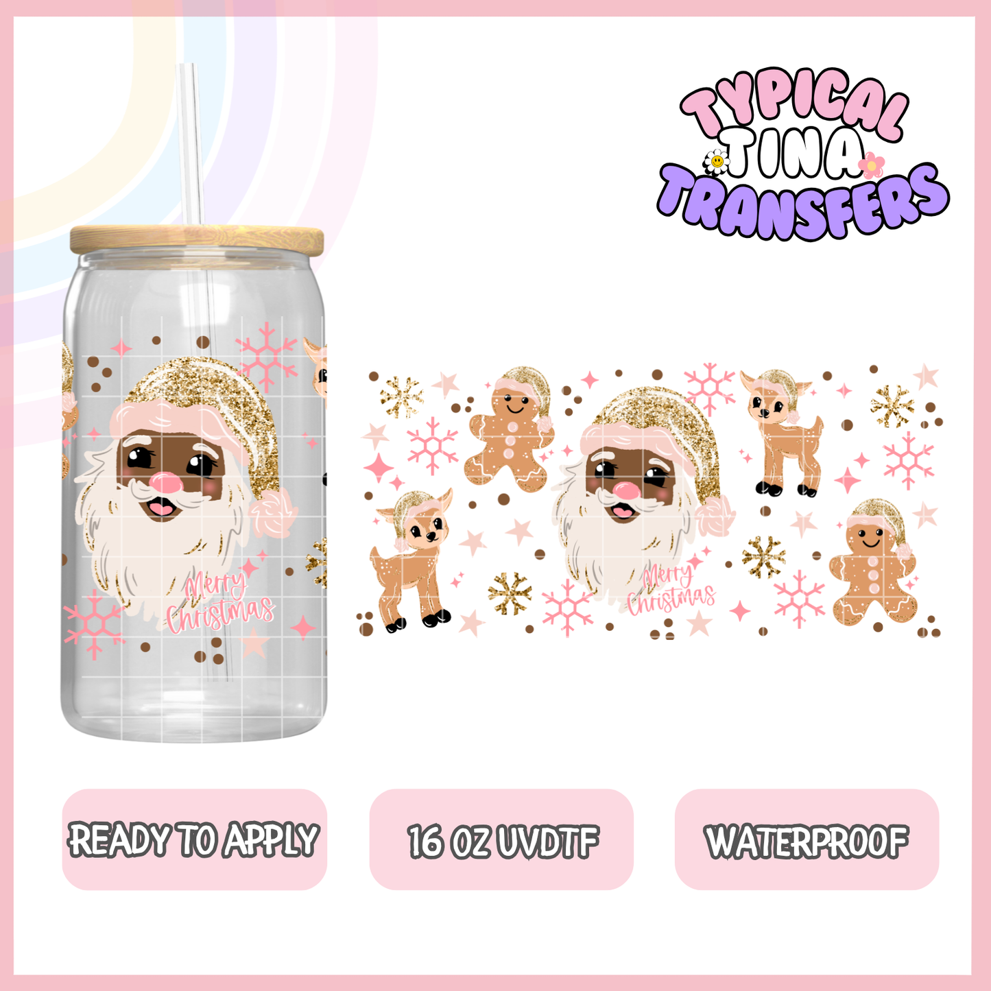 UVDTF #9730 | 16oz UVDTF Wrap | POD