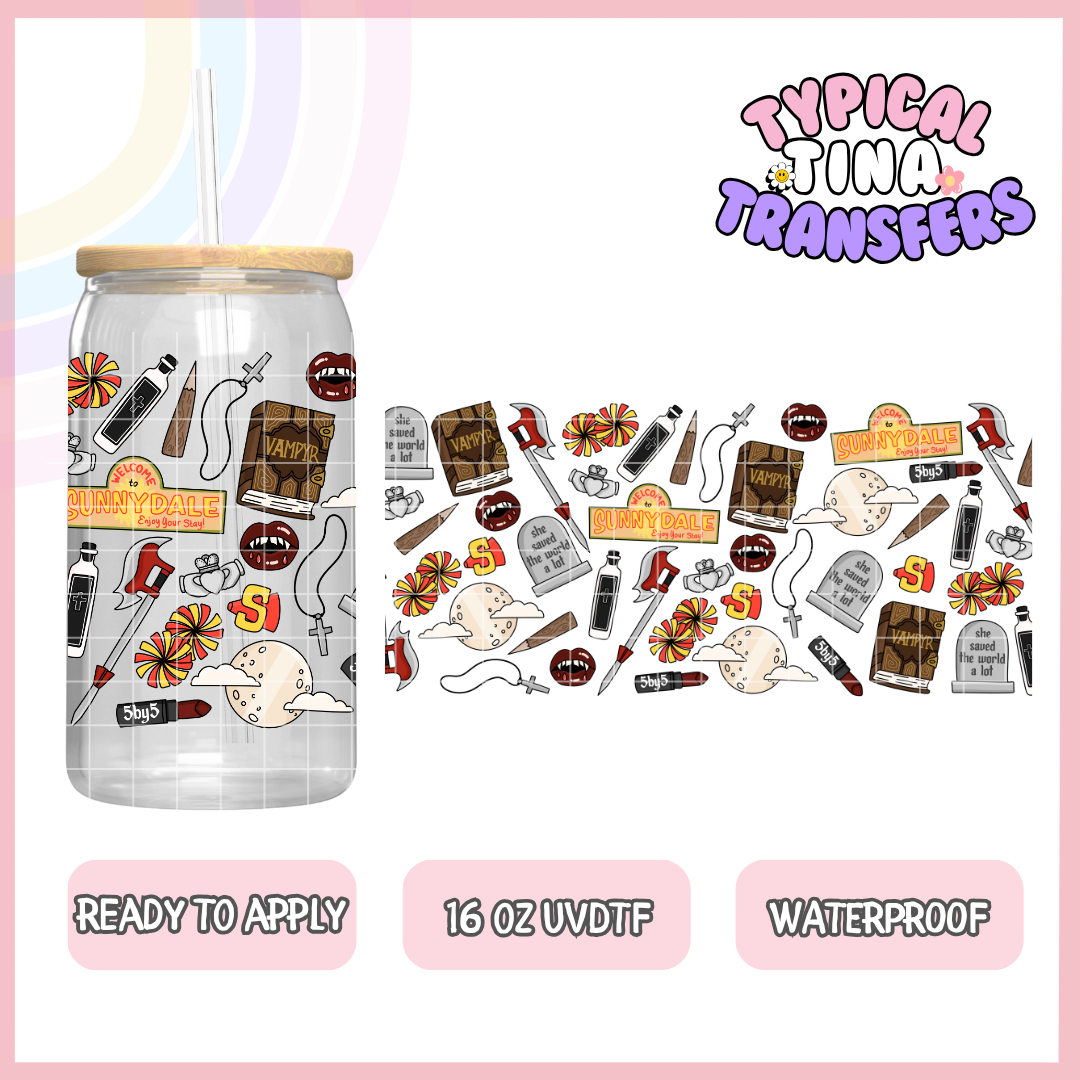 UVDTF #9923 | 16oz UVDTF Wrap | POD