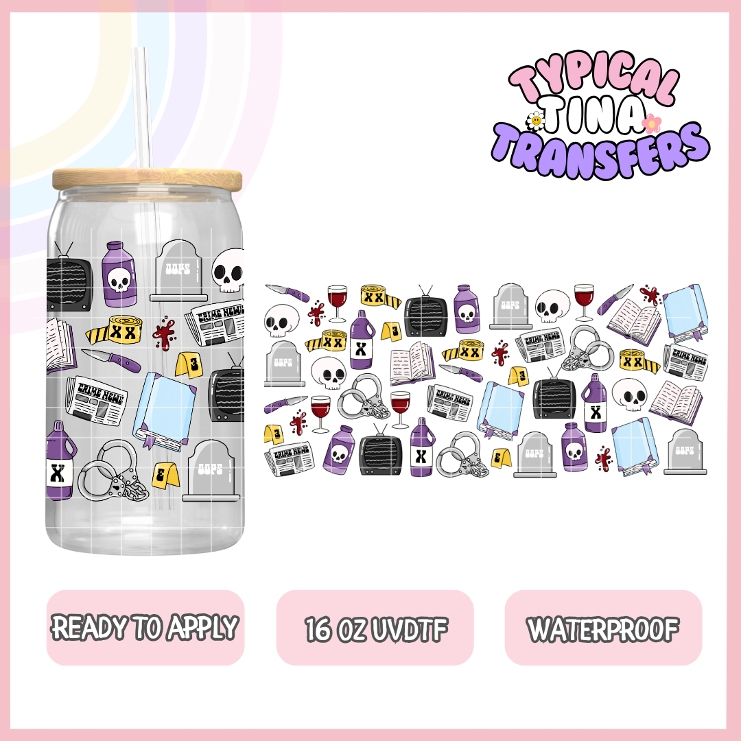 UVDTF #9924 | 16oz UVDTF Wrap | POD