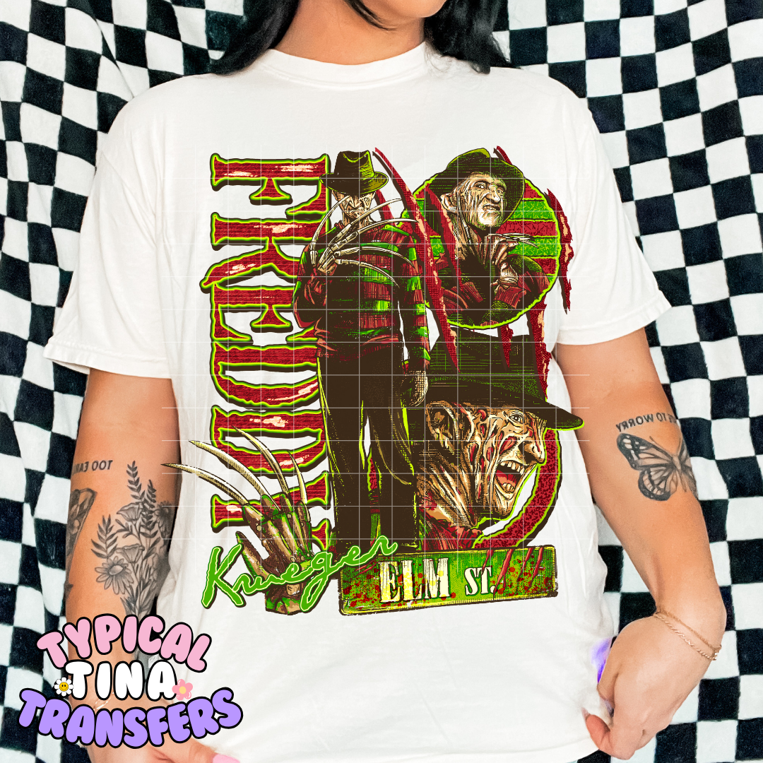 Fred no grid lines | DTF Transfer | 15" Adult