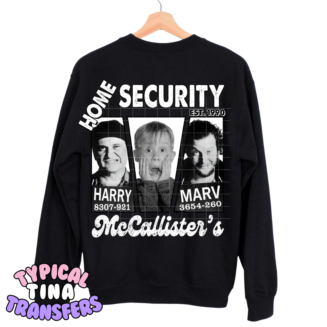 Home Security | DTF Screen Print | POD