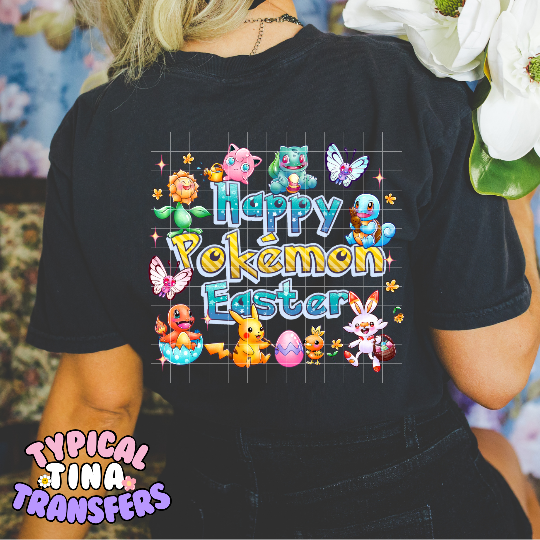 Poke Easter | DTF Screen Print | POD