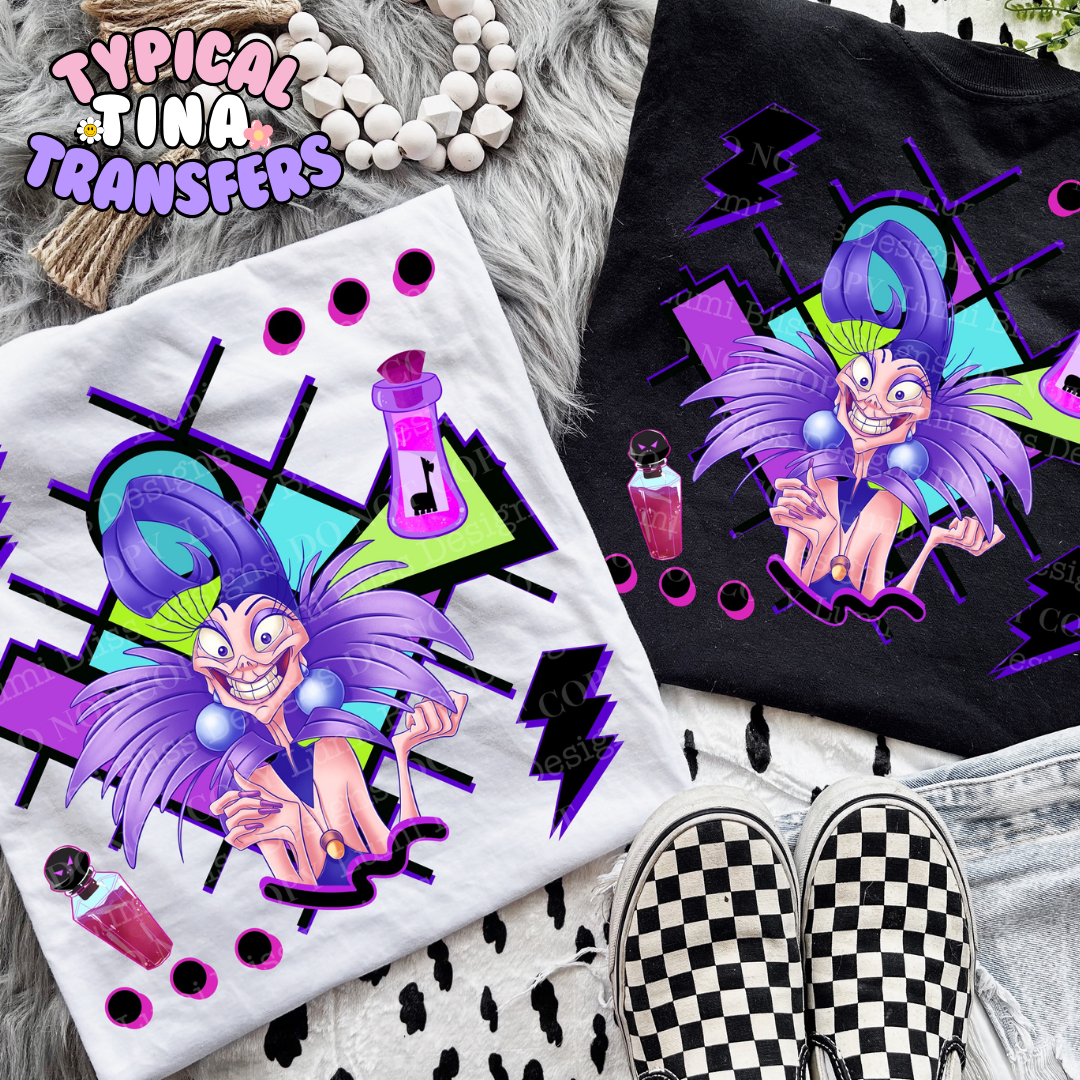 90's Style Villain Y | DTF Transfer | POD
