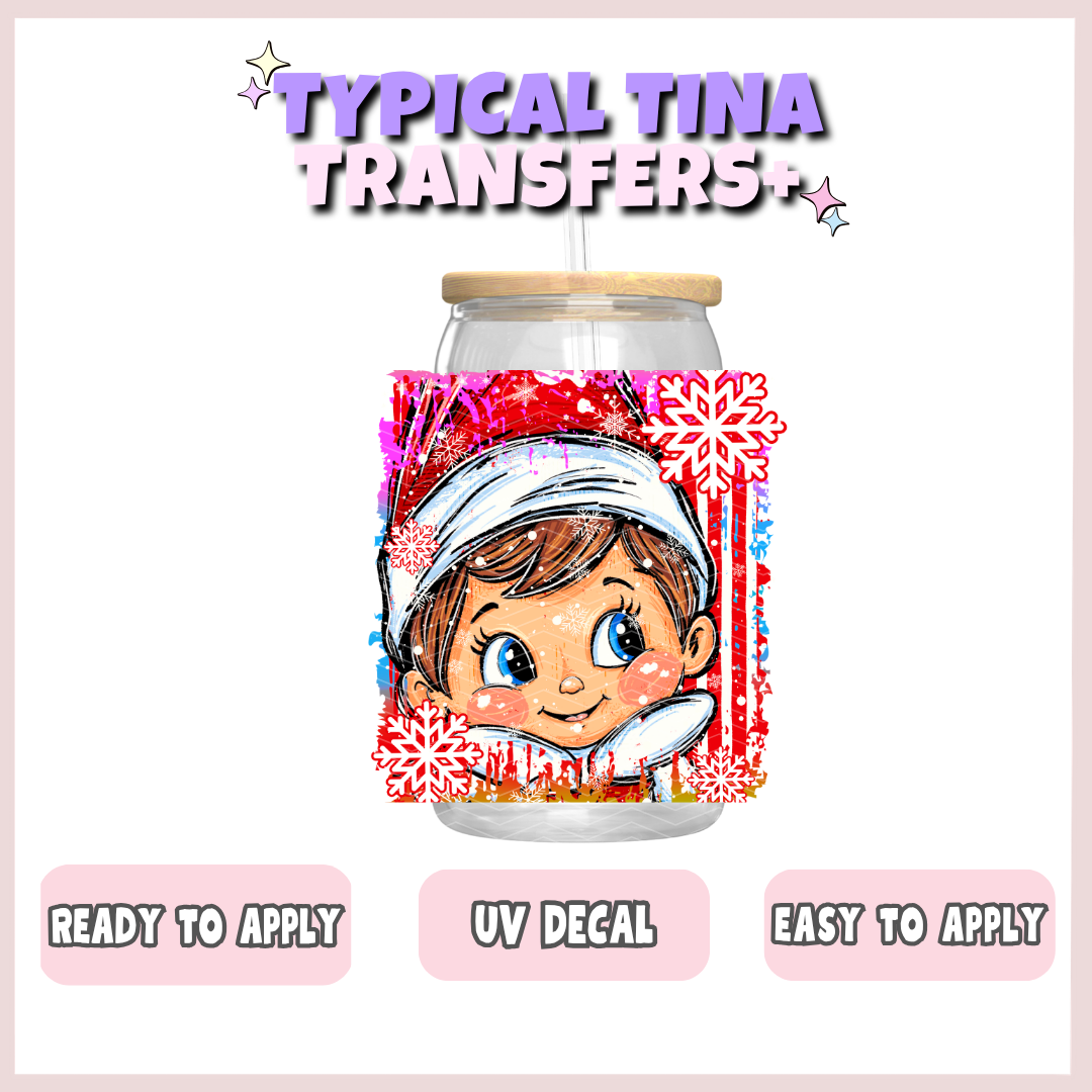 Cute 3lf pinned stripped BG | UV decals | POD