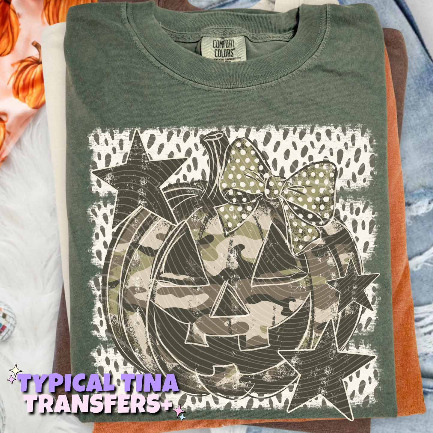 Military pumpkin | DTF Transfers | POD
