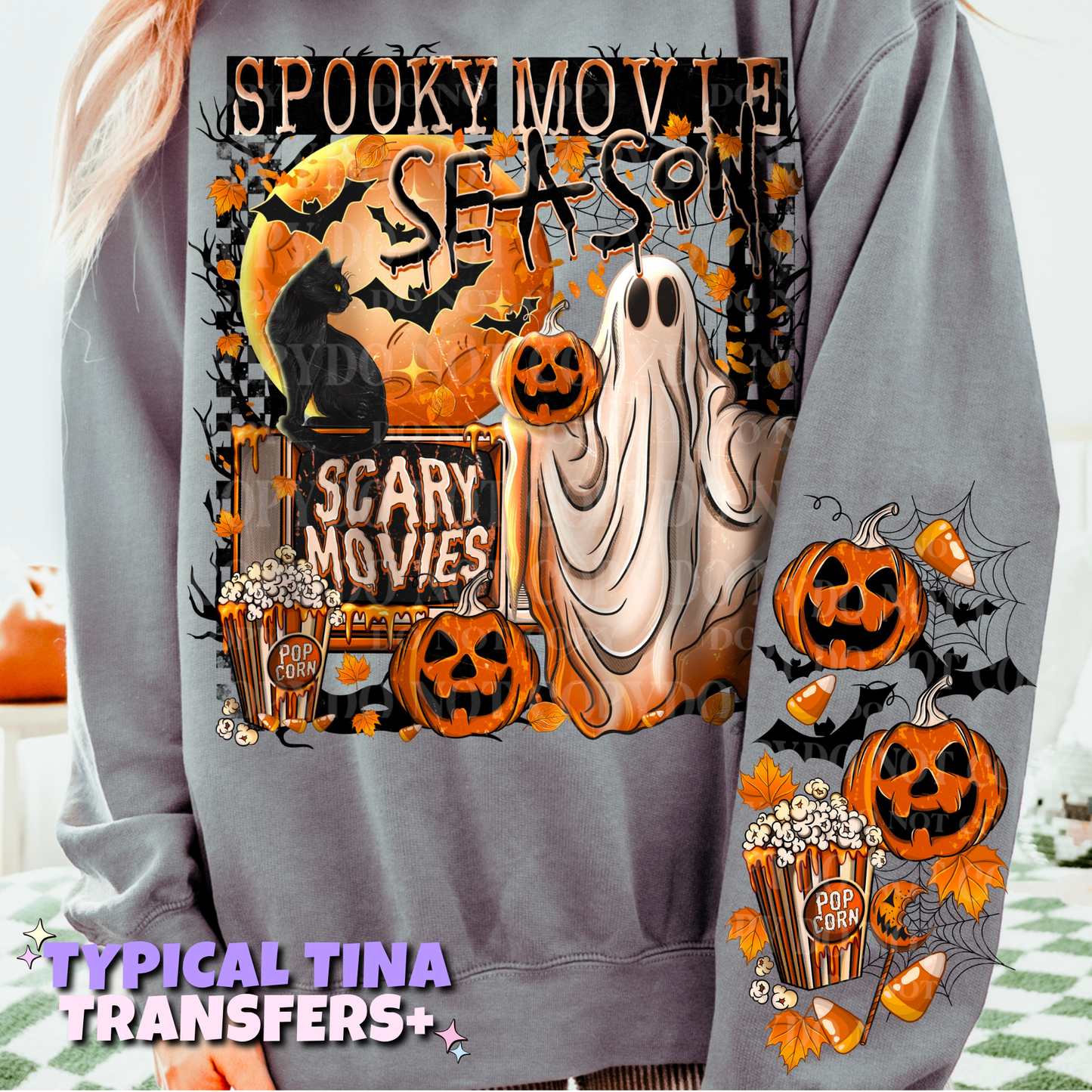 spooky movie season (ghost) | DTF Transfers | POD