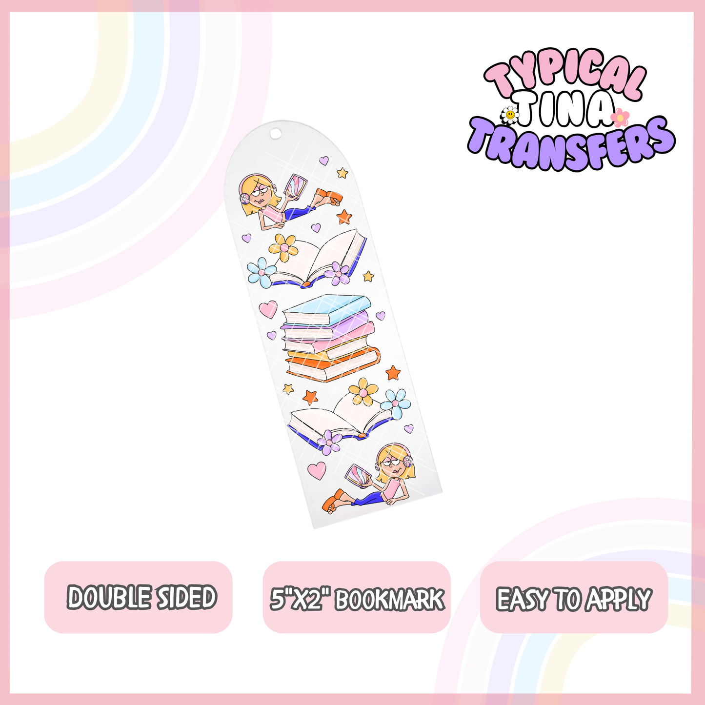 BM1 | UV Bookmark 5x2" | POD - set of 5