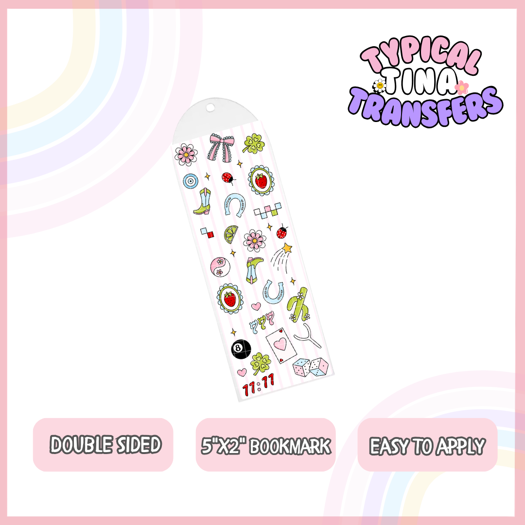 BM206 | UV Bookmark 5x2" | POD - set of 5