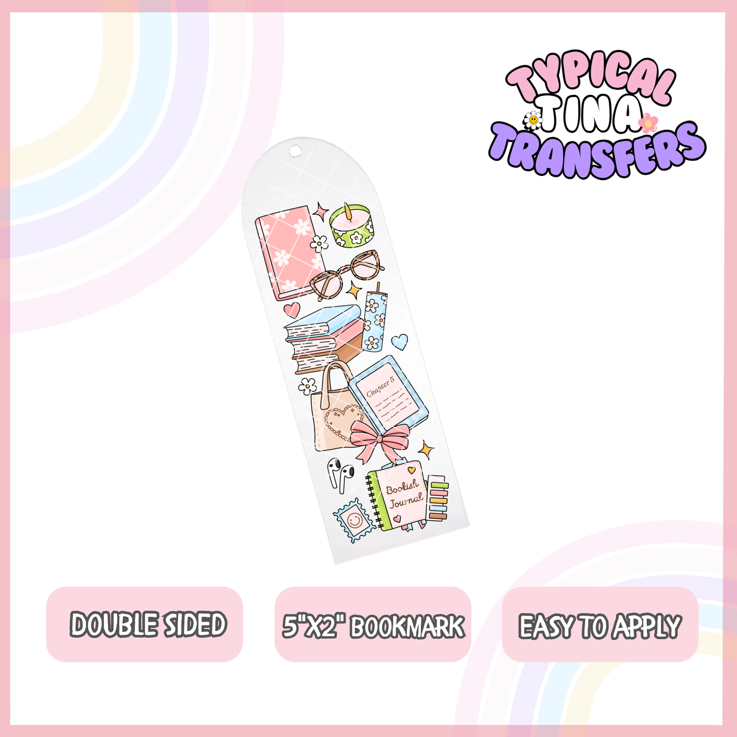 BM20 | UV Bookmark 5x2" | POD - set of 5