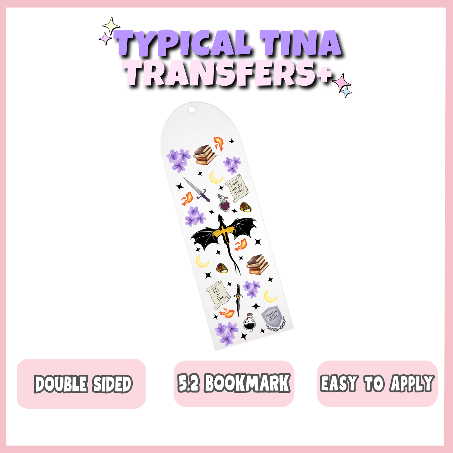 BM276 | UV Bookmark 5x2" | POD - set of 5