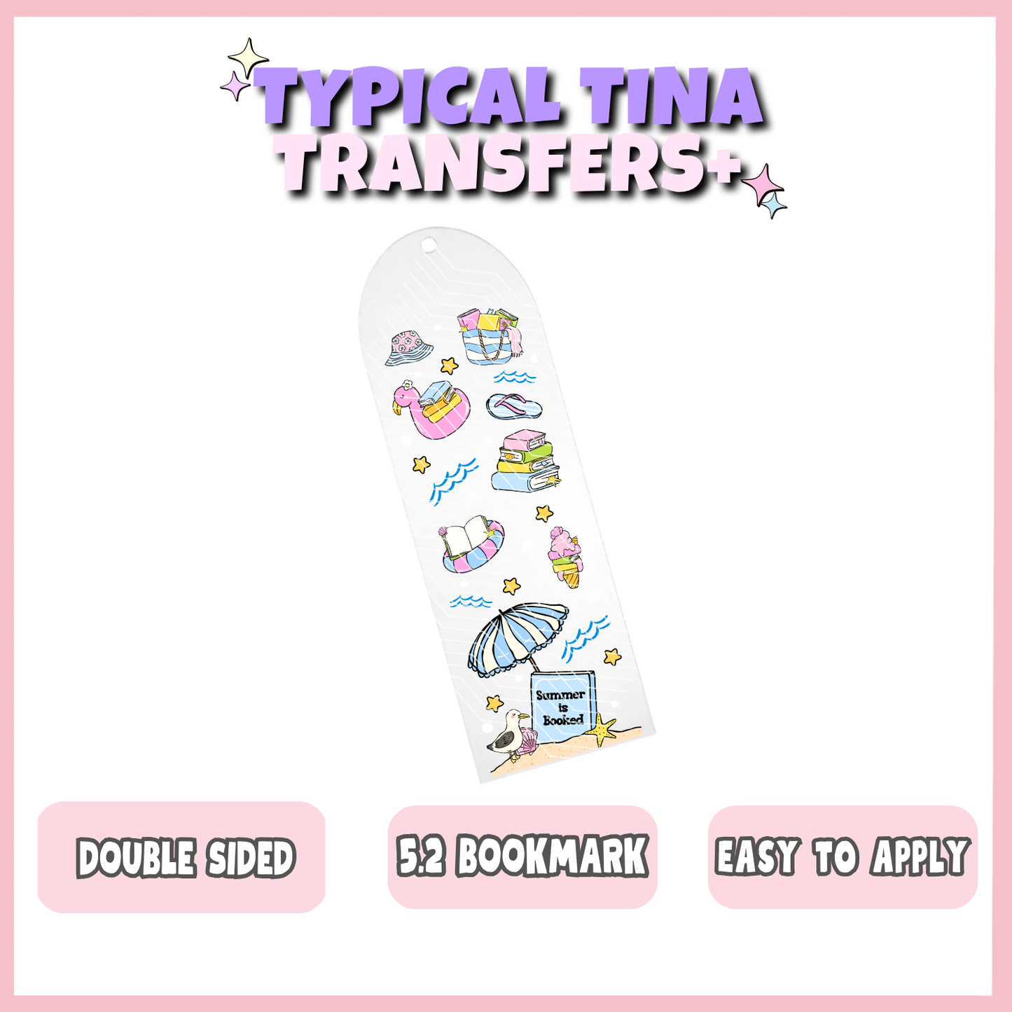 BM292 | UV Bookmark 5x2" | POD - set of 5