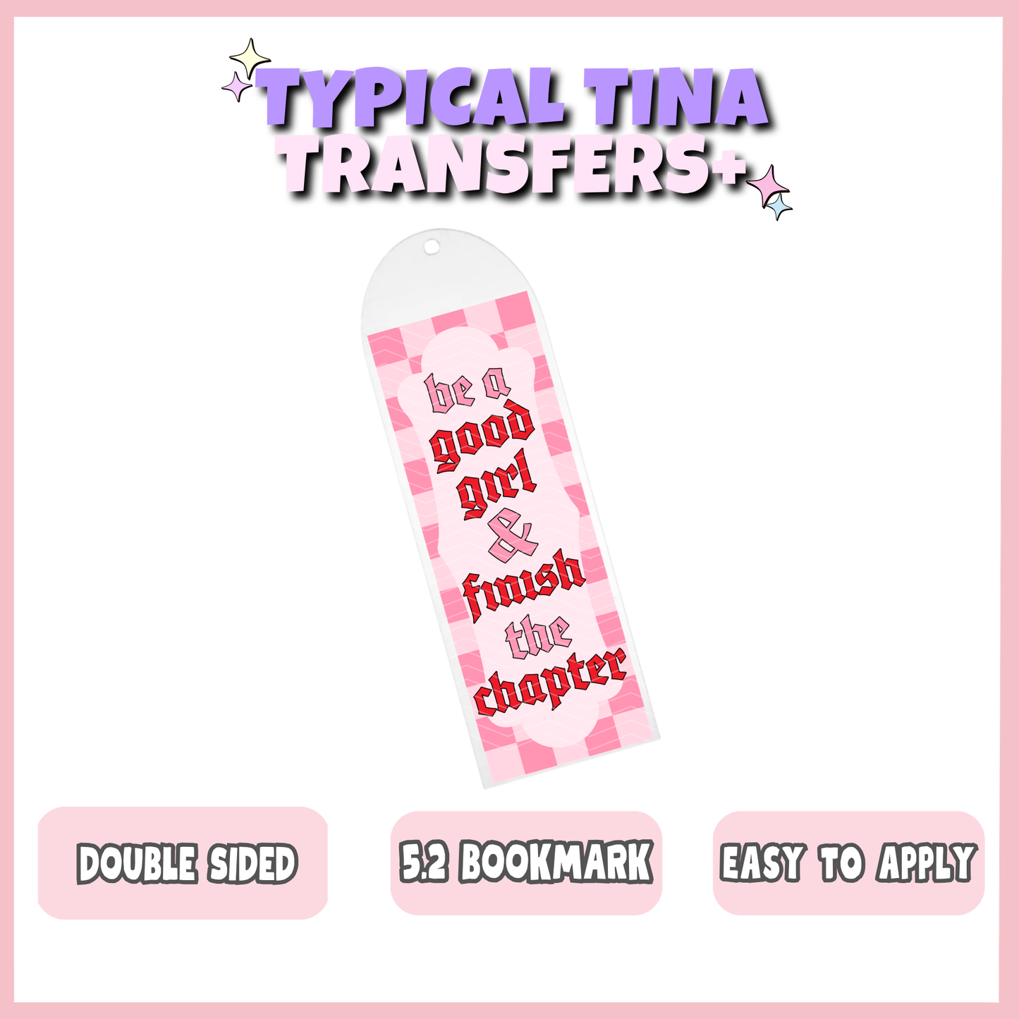 BM308 | UV Bookmark 5x2" | POD - set of 5