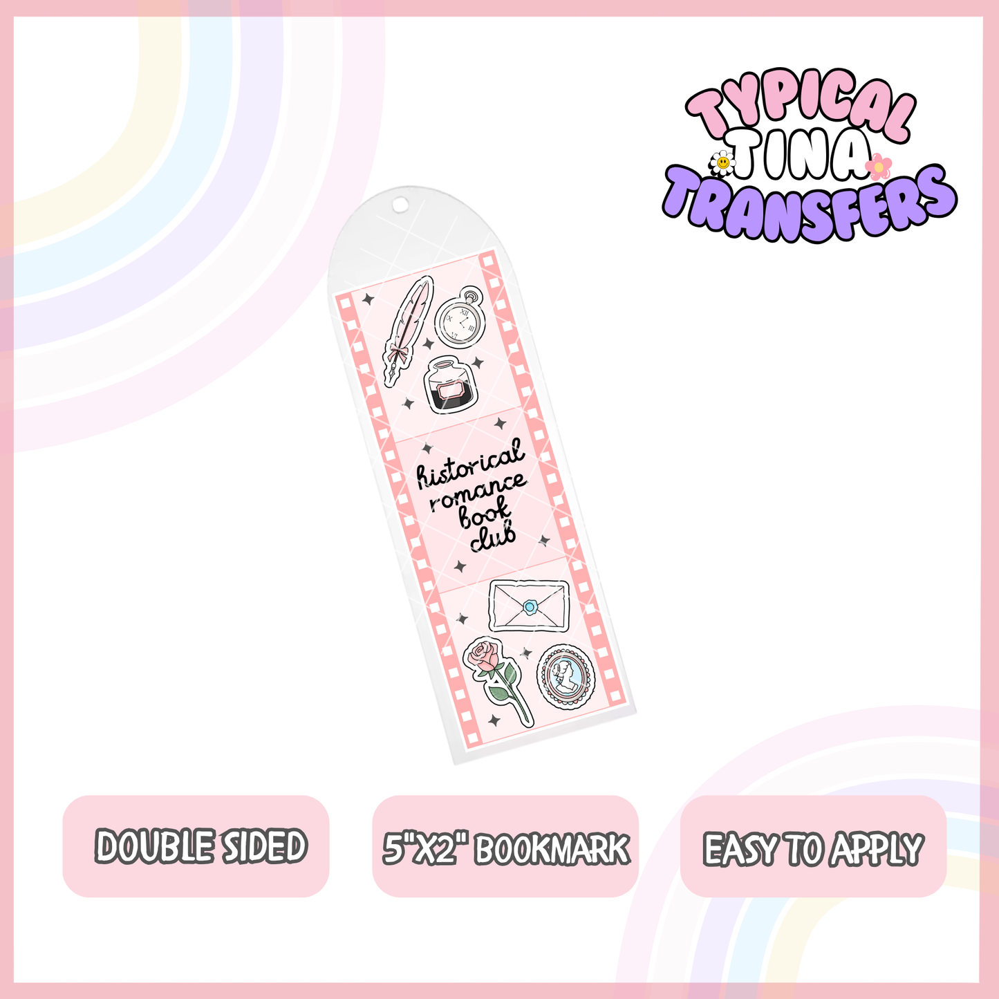 BM30 | UV Bookmark 5x2" | POD - set of 5