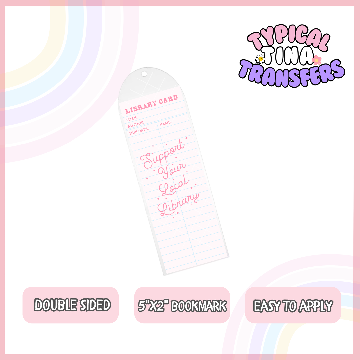 BM31 | UV Bookmark 5x2" | POD - set of 5