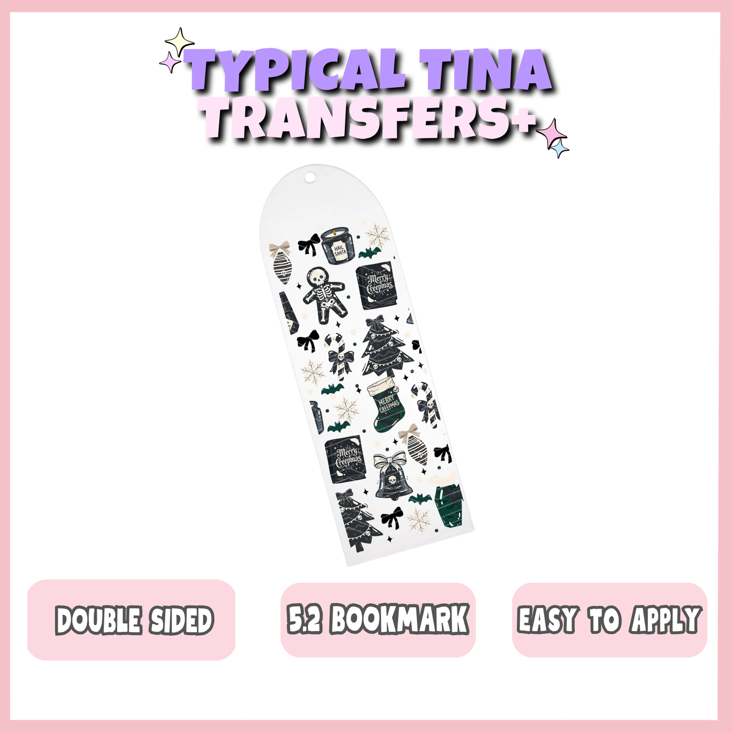 BM321 | UV Bookmark 5x2" | POD - set of 5