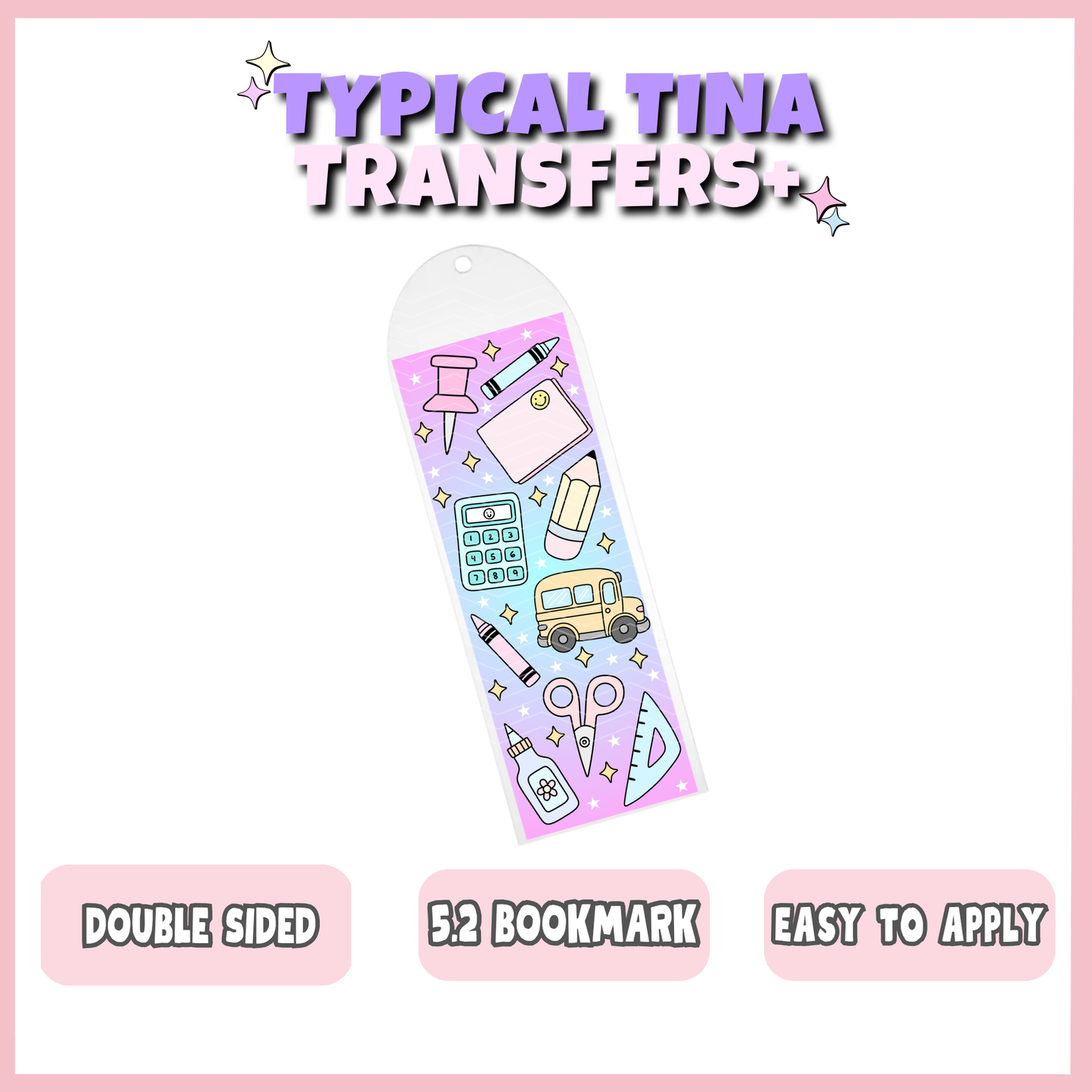 BM353 | UV Bookmark 5x2" | POD - set of 5