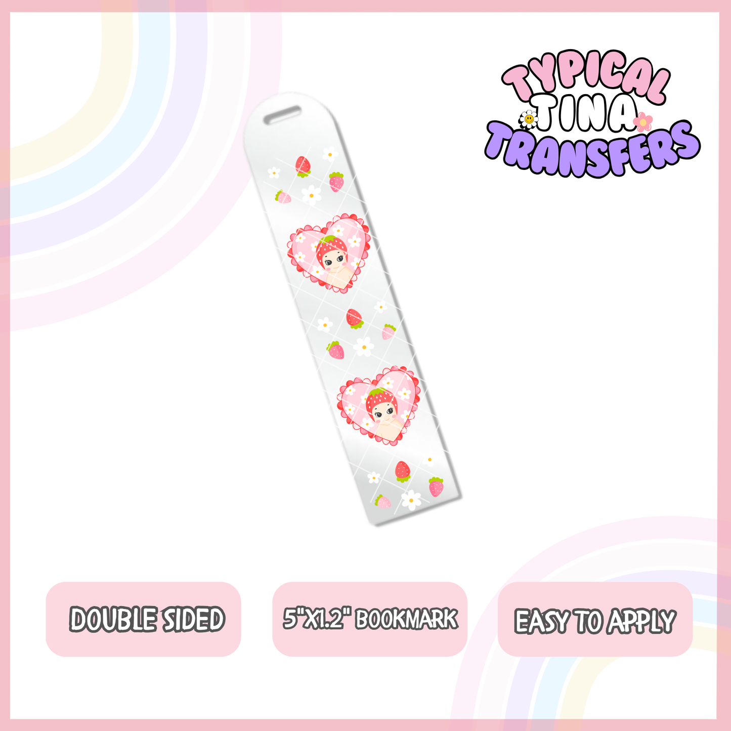 BMS4 | UV Bookmark 5x1.2" | POD - set of 6