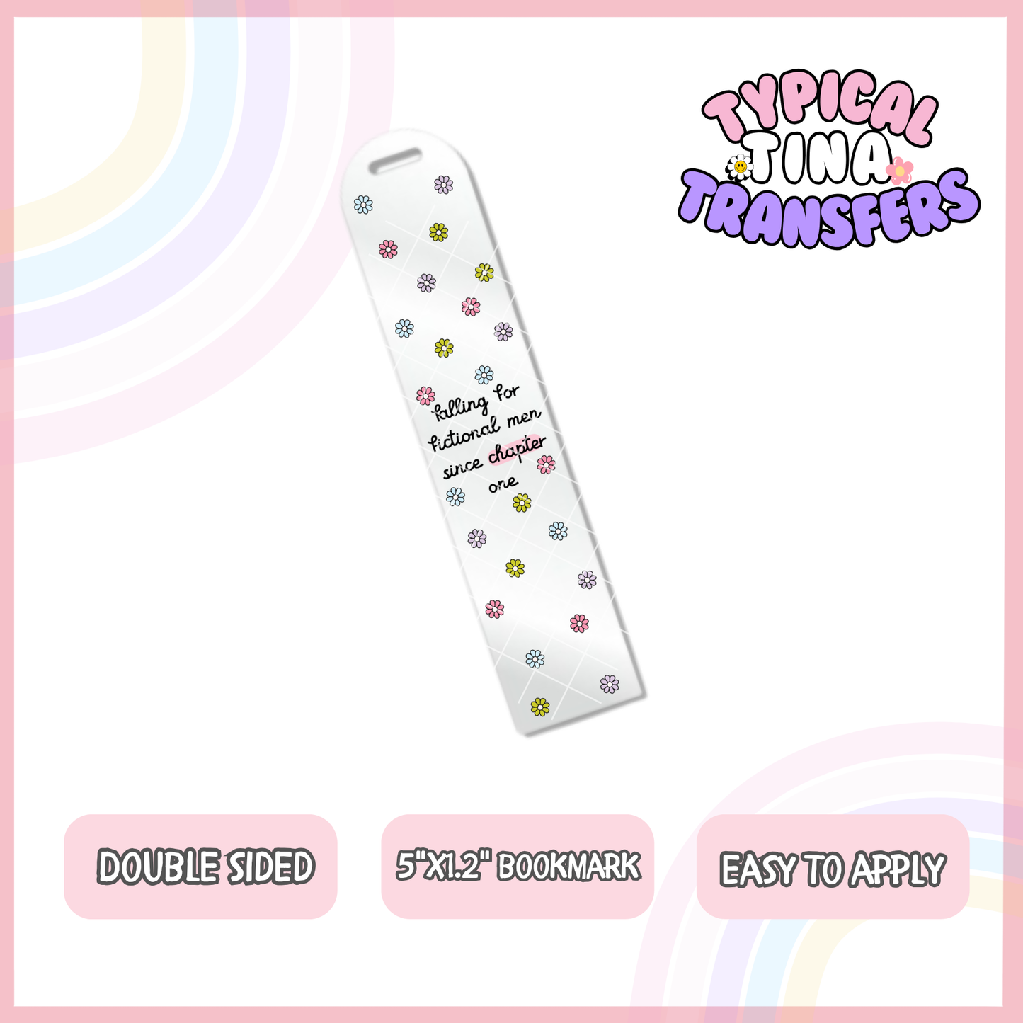 BMS5 | UV Bookmark 5x1.2" | POD - set of 6