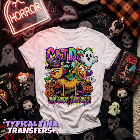 One body, two boos | DTF Transfers | POD