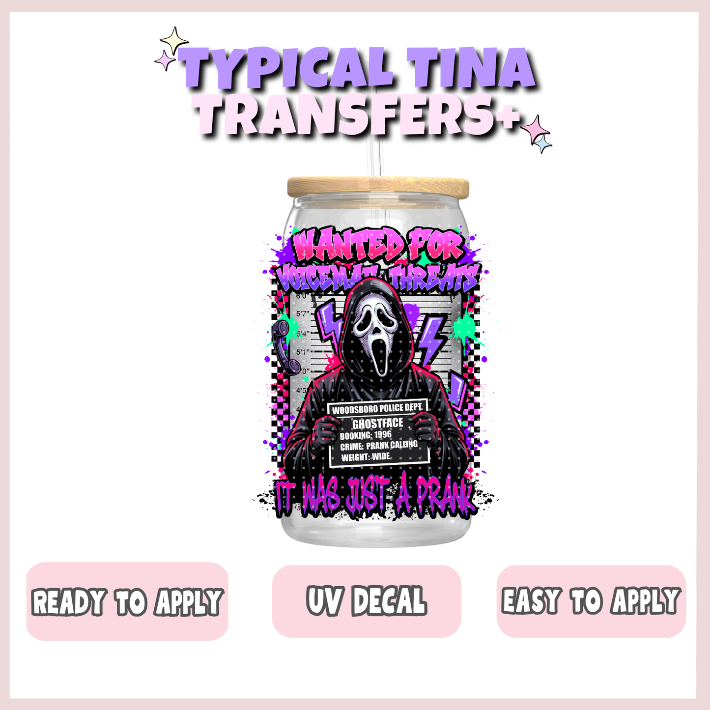 Wanted for VM threats | UV decals | POD