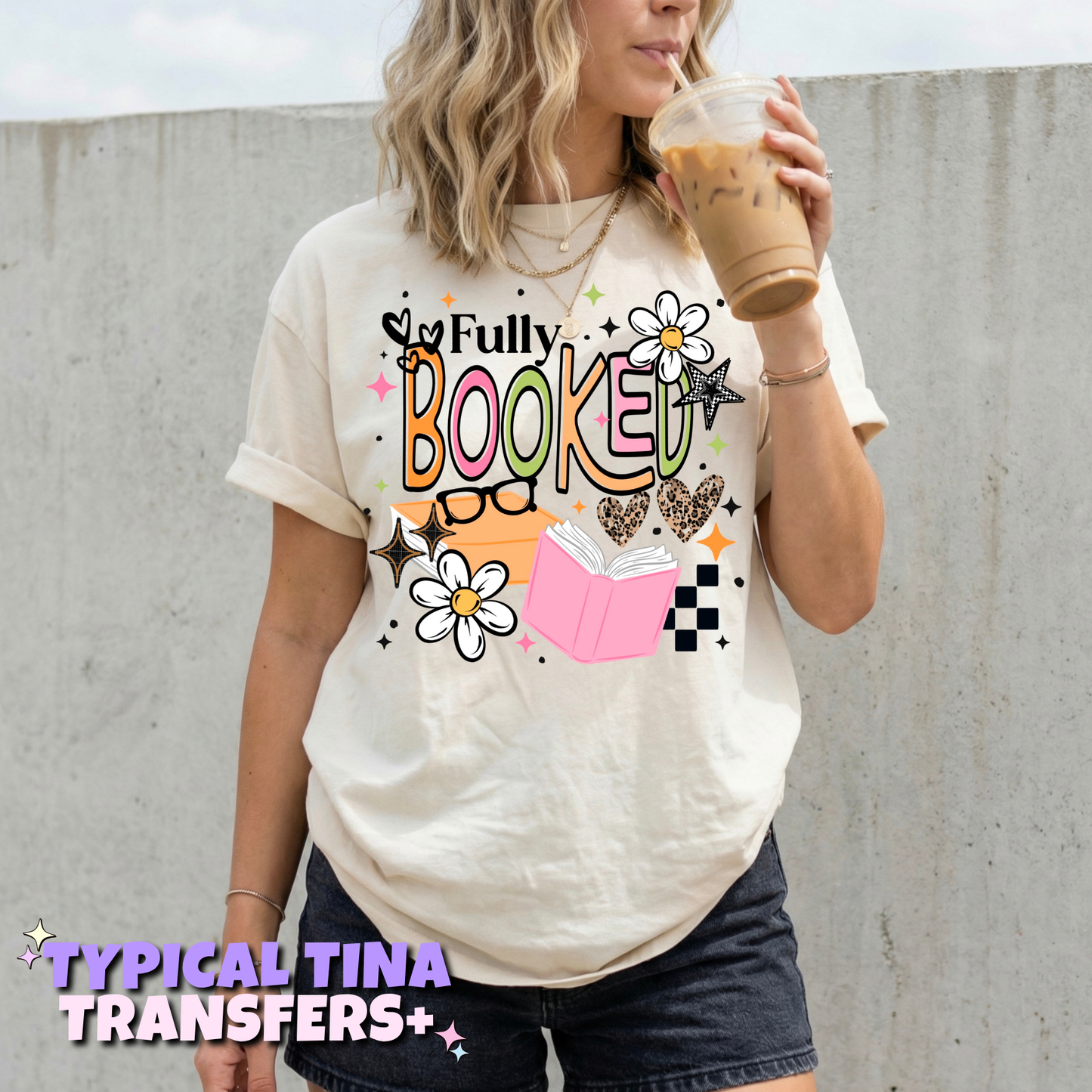 Fully booked (pastels) | DTF Transfers | POD