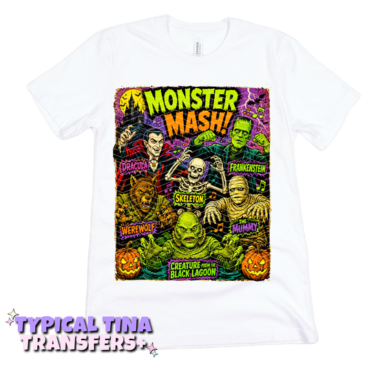 Monster Mashup mural | DTF Transfers | POD