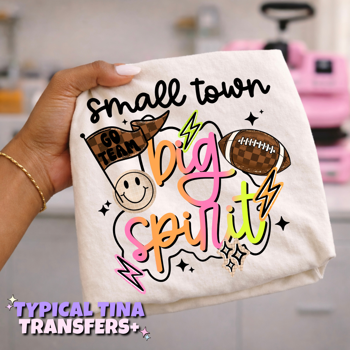 Small town big spirit | DTF Transfers | POD