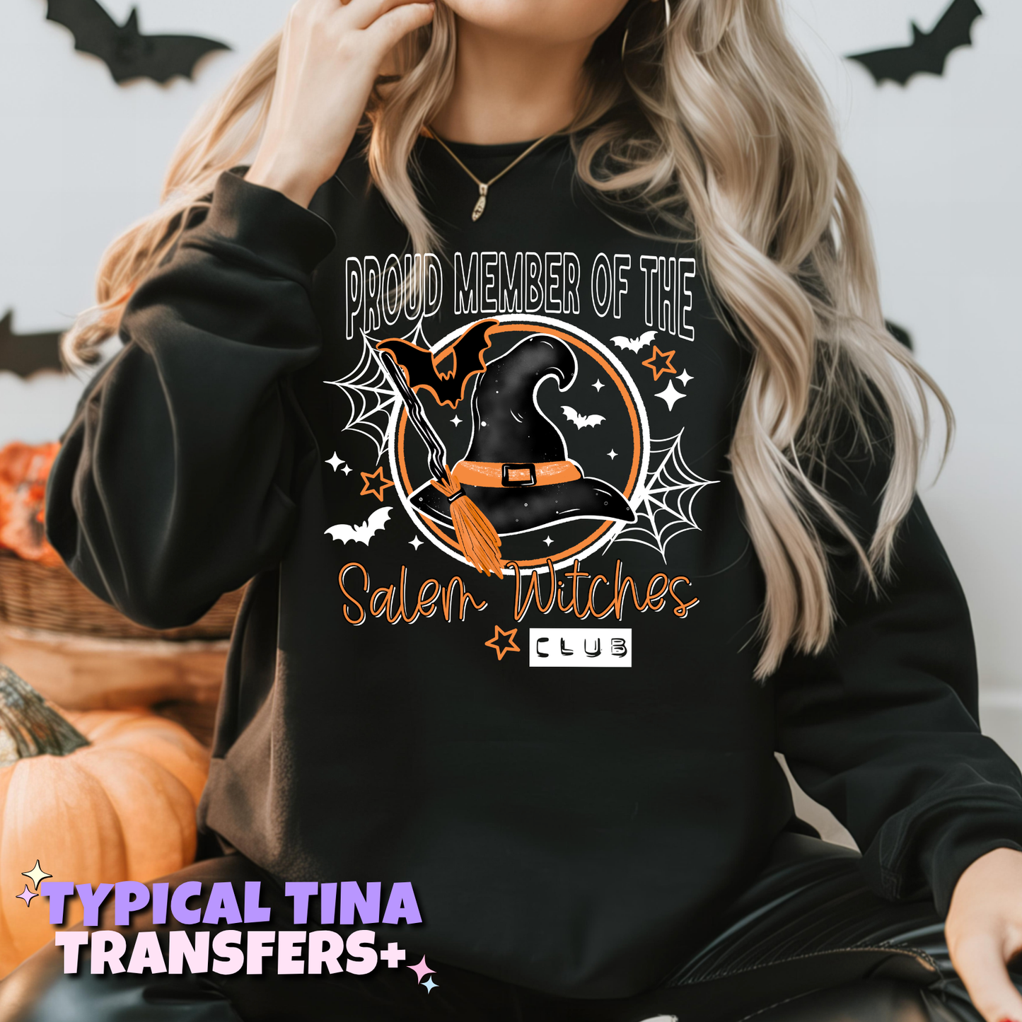 Proud member of the salem witches club | DTF Transfers | POD