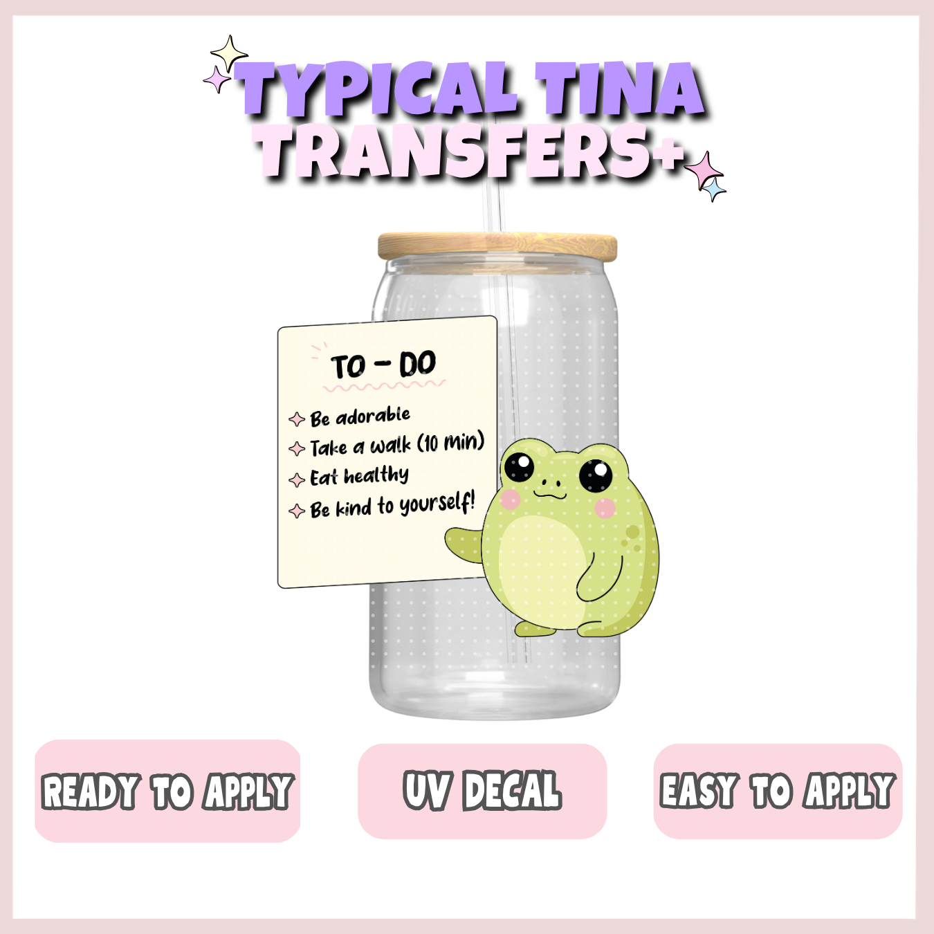 Frog: to do list | UV decals | POD