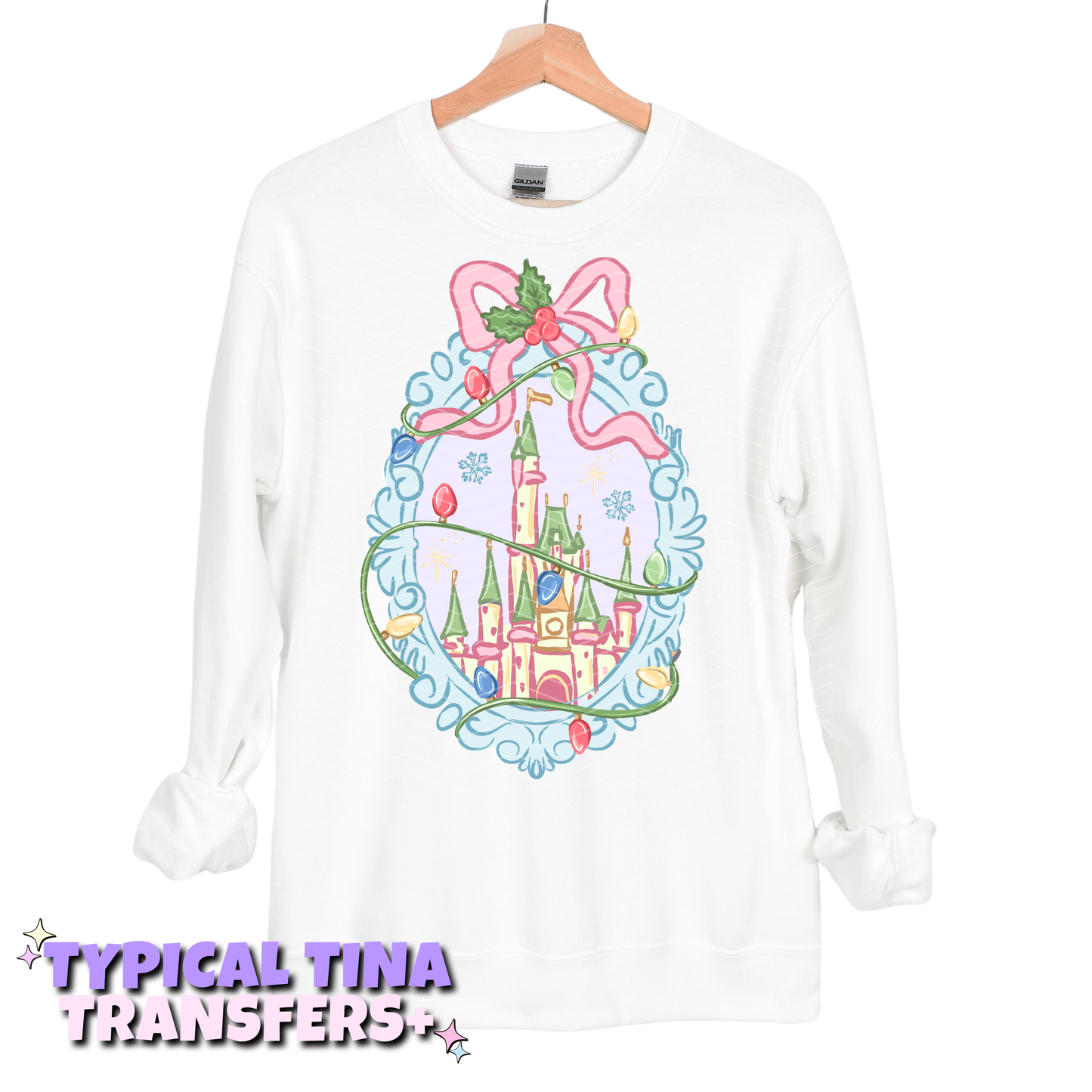Christmas Castle | DTF Transfers | POD